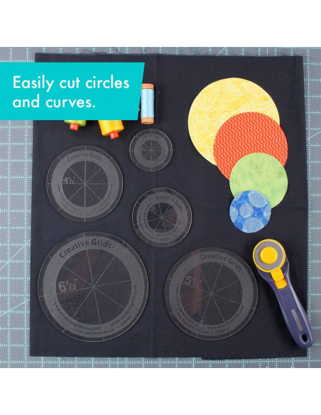 Set van 5 cirkelregels Creative Grids