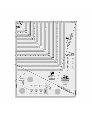 Kitty Cornered Creative Grids Liniaal