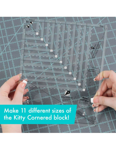 Kitty Cornered Creative Grids Liniaal