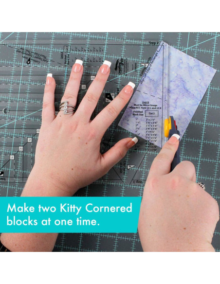 Kitty Cornered Creative Grids Liniaal