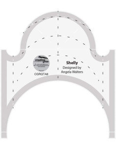 Shelly Machine Quilting Tool Creative Grids Liniaal