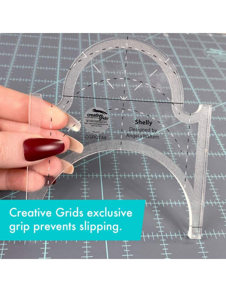 Shelly Machine Quilting Tool Creative Grids Liniaal