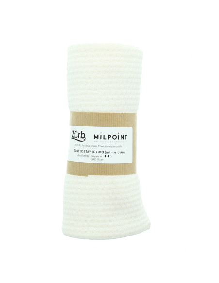 Antimicrobiële Zorb 3D Stay Dry absorberende stofcoupon middelgroot 50 x 75 cm - Natuurlijk