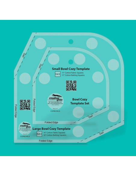 Regel Bowl Cozy Template Set Creative Grids