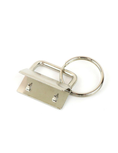 Set van 2 sleutelhangerclips en riem - Antiek