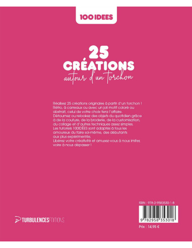 Boek 25 creaties rond een theedoek