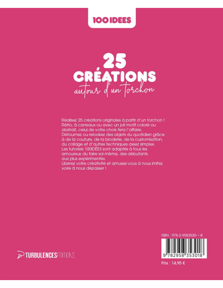 Boek 25 creaties rond een theedoek