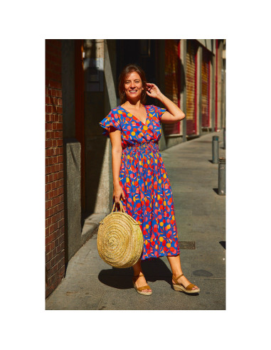 Blouse-, rok- en jurkpatroon Sifnos - Ikatee
