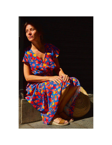 Blouse-, rok- en jurkpatroon Sifnos - Ikatee
