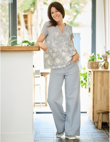 California wijde broek patroon - Atelier Scämmit