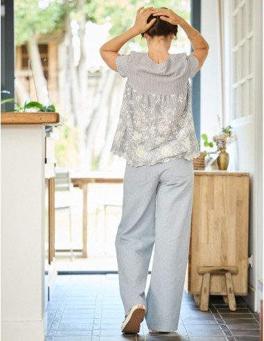California wijde broek patroon - Atelier Scämmit