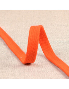 Plat gevlochten koord voor sweatshirt - Oranje