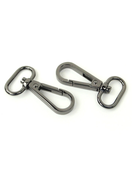Set van 2 metalen karabijnhaken - Geweerloop 19 mm