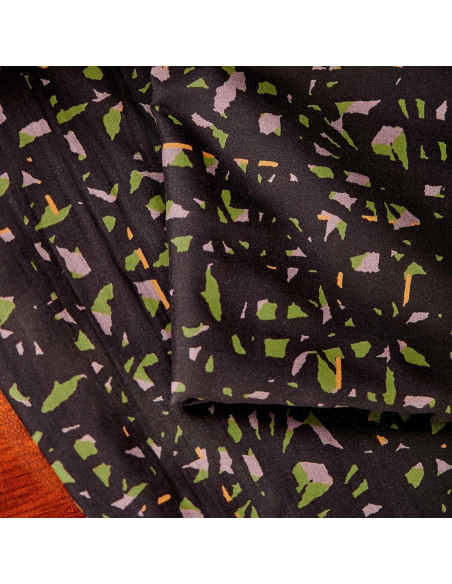 Modal viscose stof Candy Rock Divine Parma - Atelier Brunette