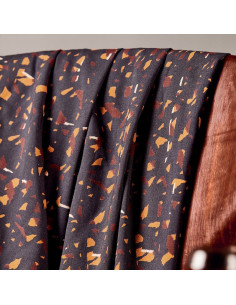 Modal viscose stof Candy Rock Tender Toffee - Atelier Brunette