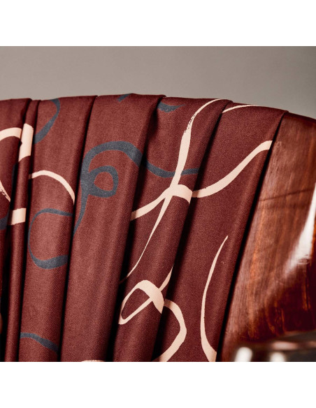 Viscose stof Misty Rust - Atelier Brunette