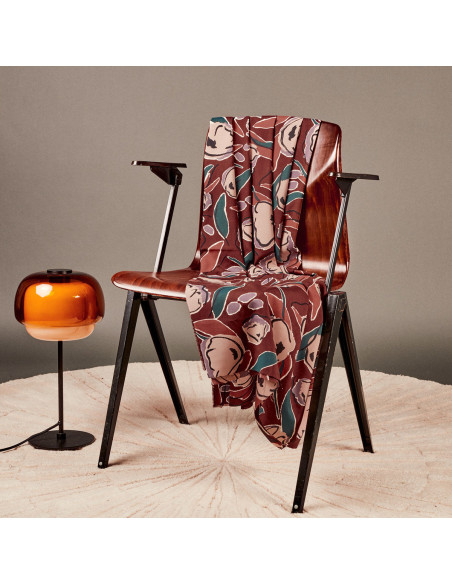 Viscose stof Peony Rust - Atelier Brunette