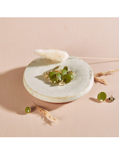 Gem Knop - Matcha Blad