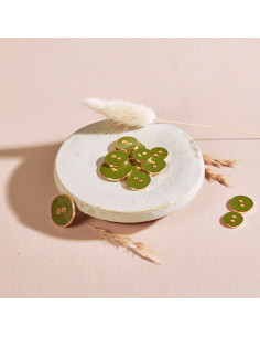 Bouton Joy - Matcha Blad