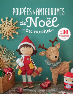 Boek over kerstpoppen en amigurumi's haken