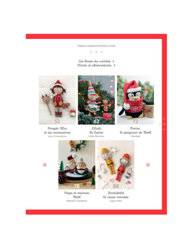 Boek over kerstpoppen en amigurumi's haken