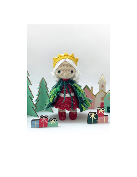 Boek over kerstpoppen en amigurumi's haken