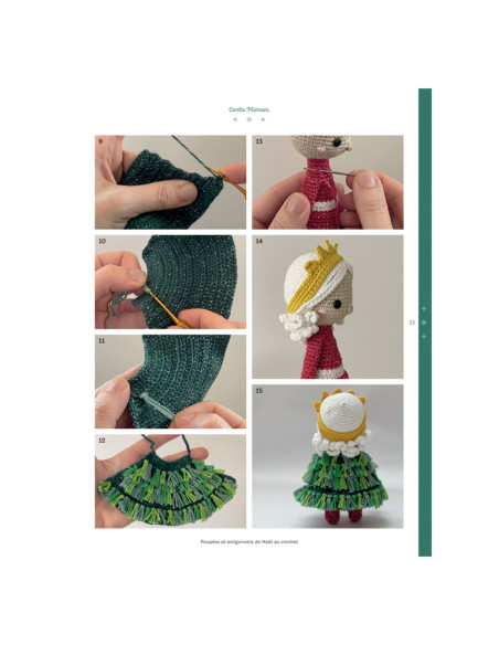 Boek over kerstpoppen en amigurumi's haken