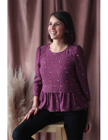 Viscose crêpe stof Rêverie - Lise Tailor