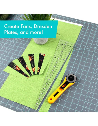 Driehoek liniaal 10° Creative Grids