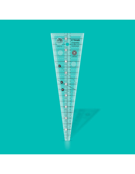 15° driehoek liniaal Creative Grids