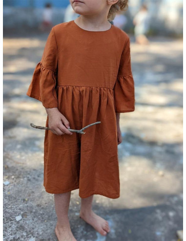 Boho-jurk patroon Linotte - Marmaï Patronen