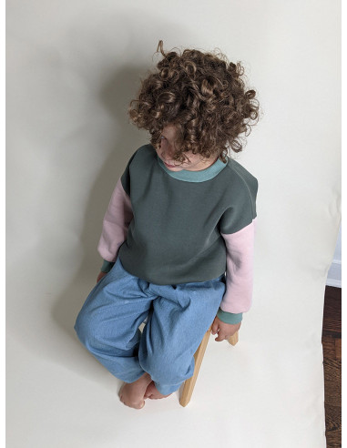 Chouette oversized sweater en t-shirt patroon - Marmaï Patterns