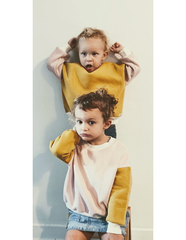 Chouette oversized sweater en t-shirt patroon - Marmaï Patterns