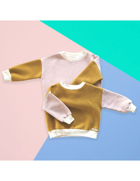 Chouette oversized sweater en t-shirt patroon - Marmaï Patterns
