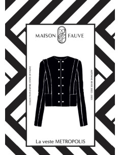 Metropolis-jasje patroon - Maison Fauve 2