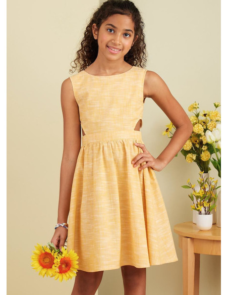Jurkpatroon, romper en overall - Butterick 6908