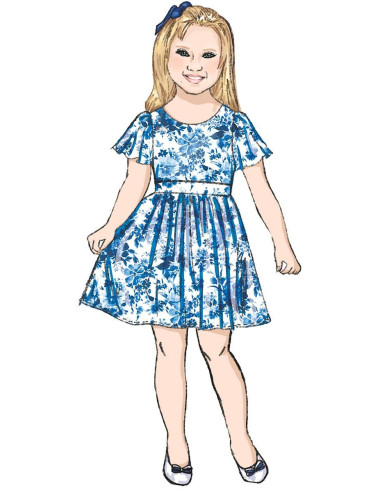 Jurkpatroon, romper en overall - Butterick 6908