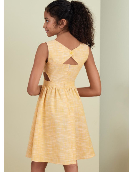 Jurkpatroon, romper en overall - Butterick 6908