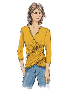 Gebreid top patroon - Butterick 6909 2