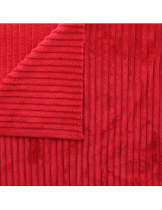 Minky ribfluweel - Rood 2