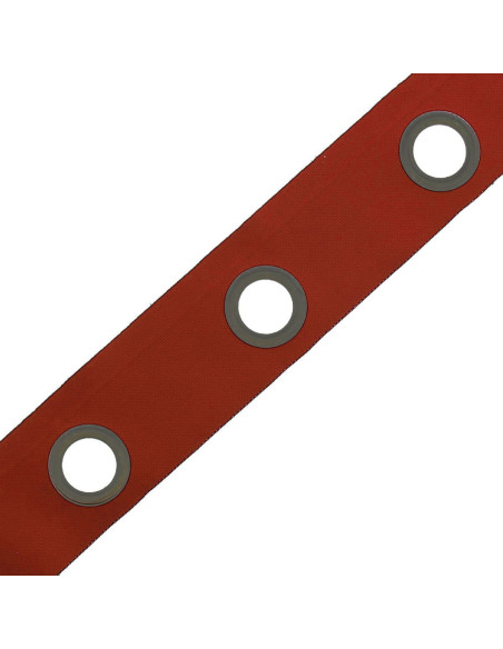 Kanonsloop oogjesband - Terracotta