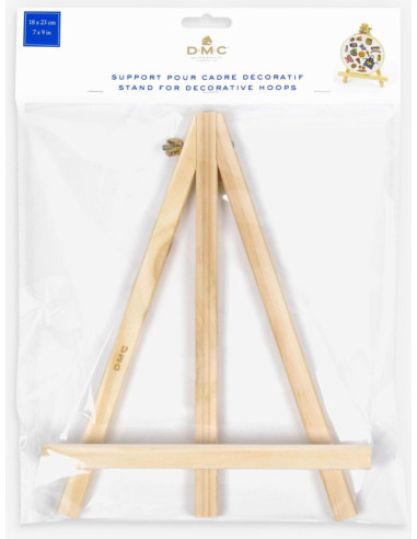 Houten standaard voor borduurring