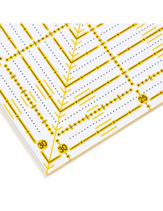 Omnigrid universele patchwork liniaal 31,5 x 31,5 cm 2