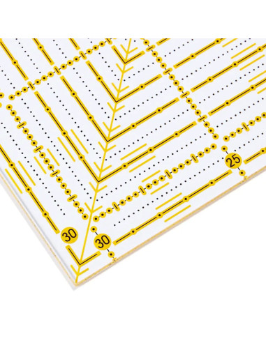 Omnigrid universele patchwork liniaal 31,5 x 31,5 cm