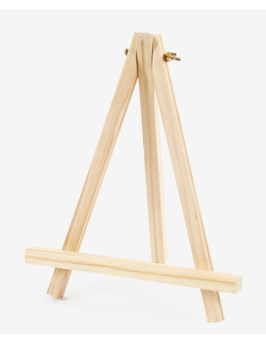 Houten standaard voor borduurring