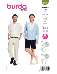 Overhemdpatroon - Burda 5895
