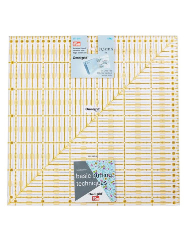 Omnigrid universele patchwork liniaal 31,5 x 31,5 cm