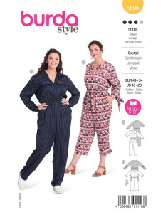 Patroon voor overall - Burda 5896