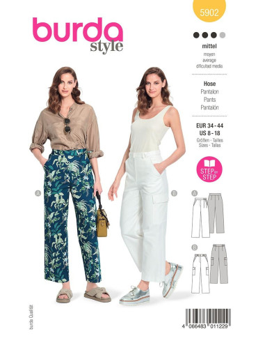 Broekpatroon - Burda 5902