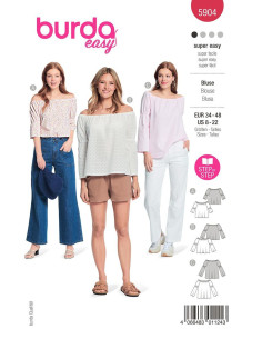 Blousepatroon - Burda 5904